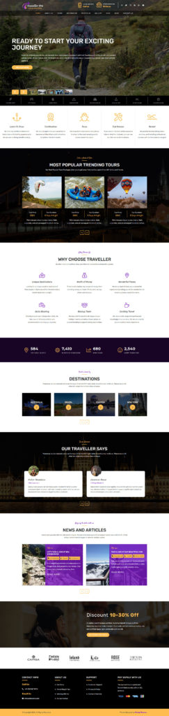 Travel WordPress Theme