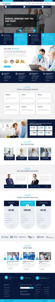 Medex WordPress Theme