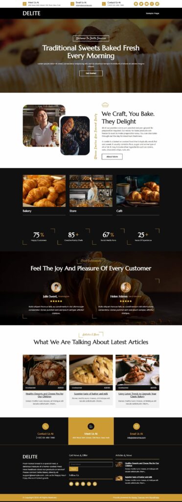Delite FSE WordPress Theme