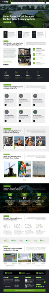 Luminex WordPress Theme