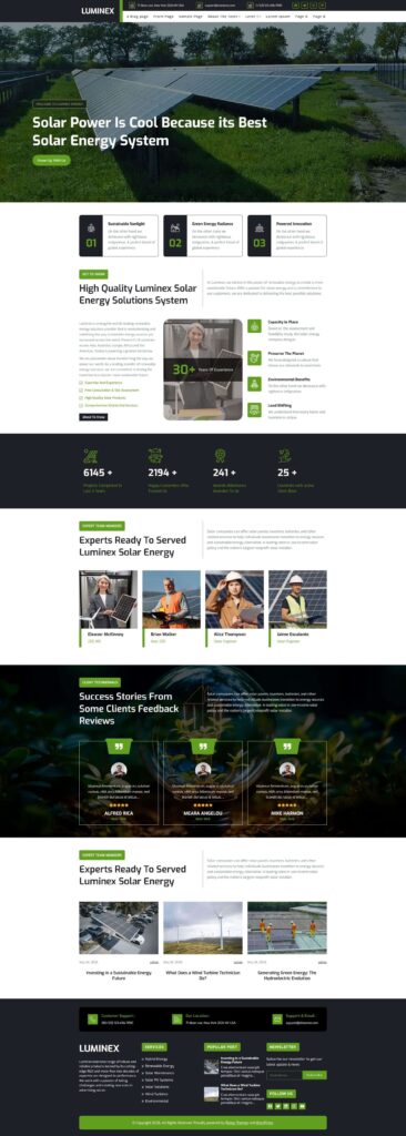 Luminex Lite WordPress Theme